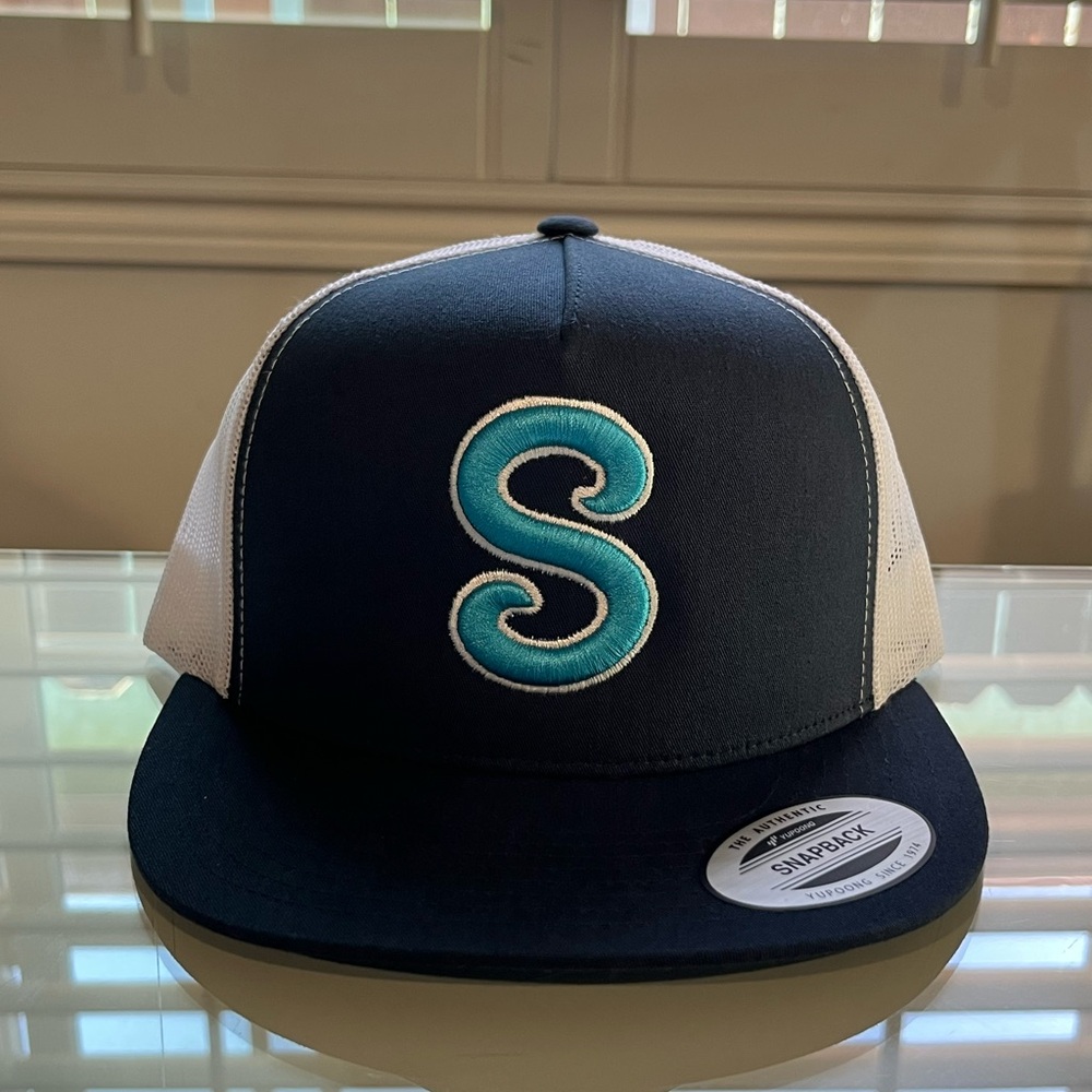 The Classic Cap - Navy and White